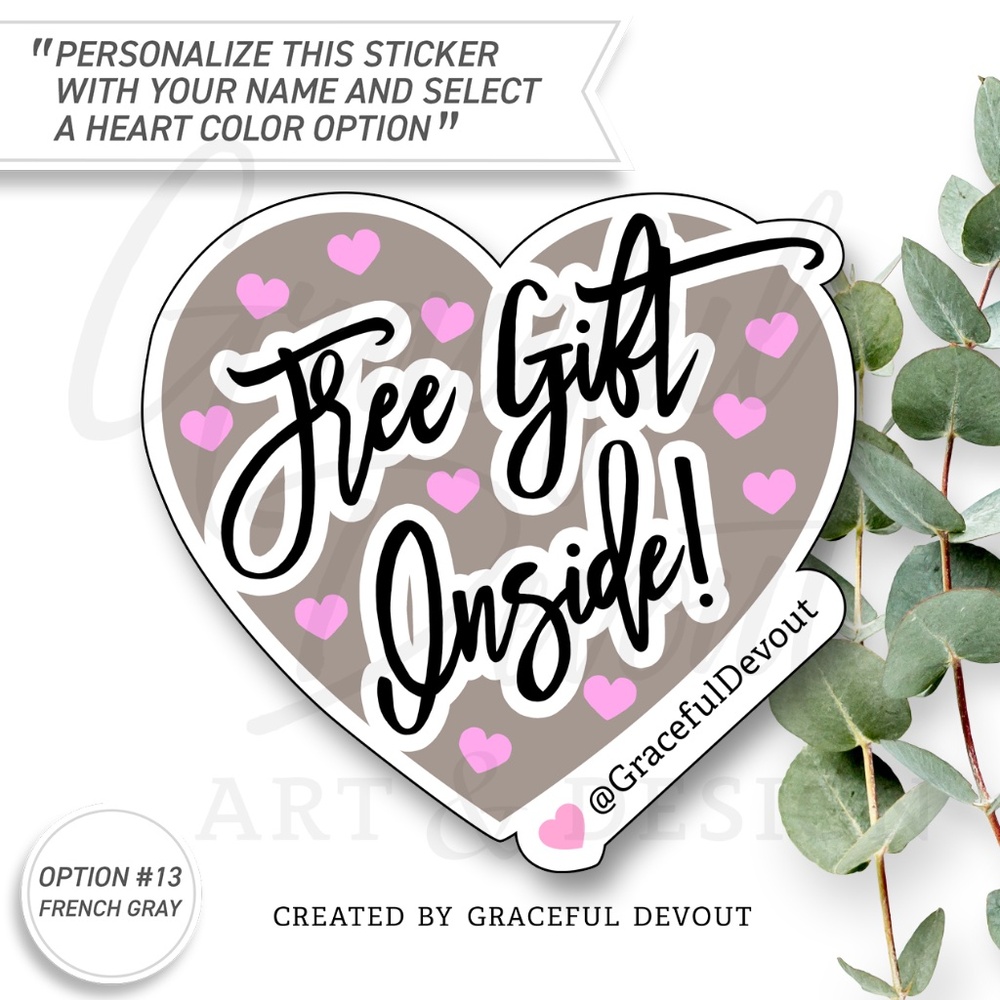 Free Gift Inside! - 2" (inches)(48ct.) Stickers - Picture 14 of 14